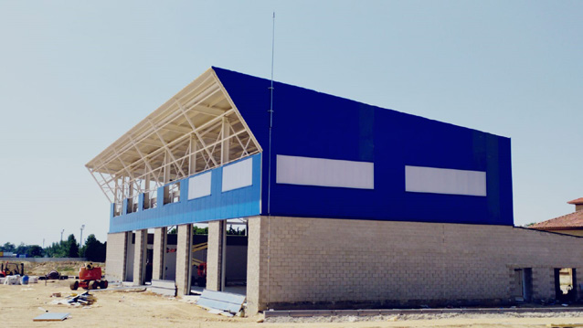 Cerramiento de nave industrial
