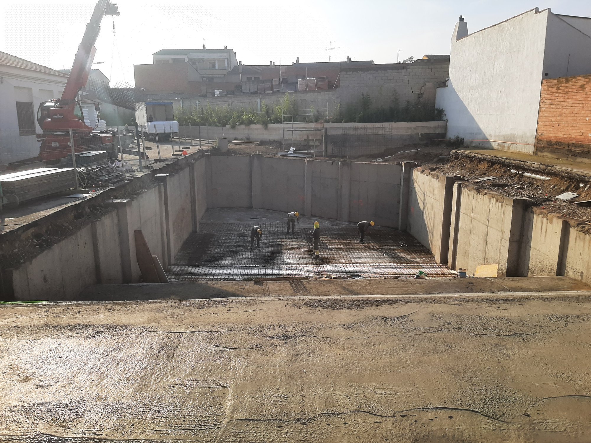 Estructura metálica para Grupo Cobra · Fuentes de Ebro