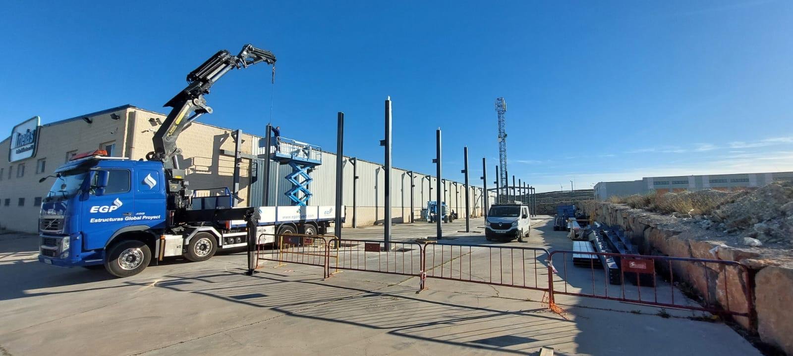 Ampliación de nave de producción · Inelas
