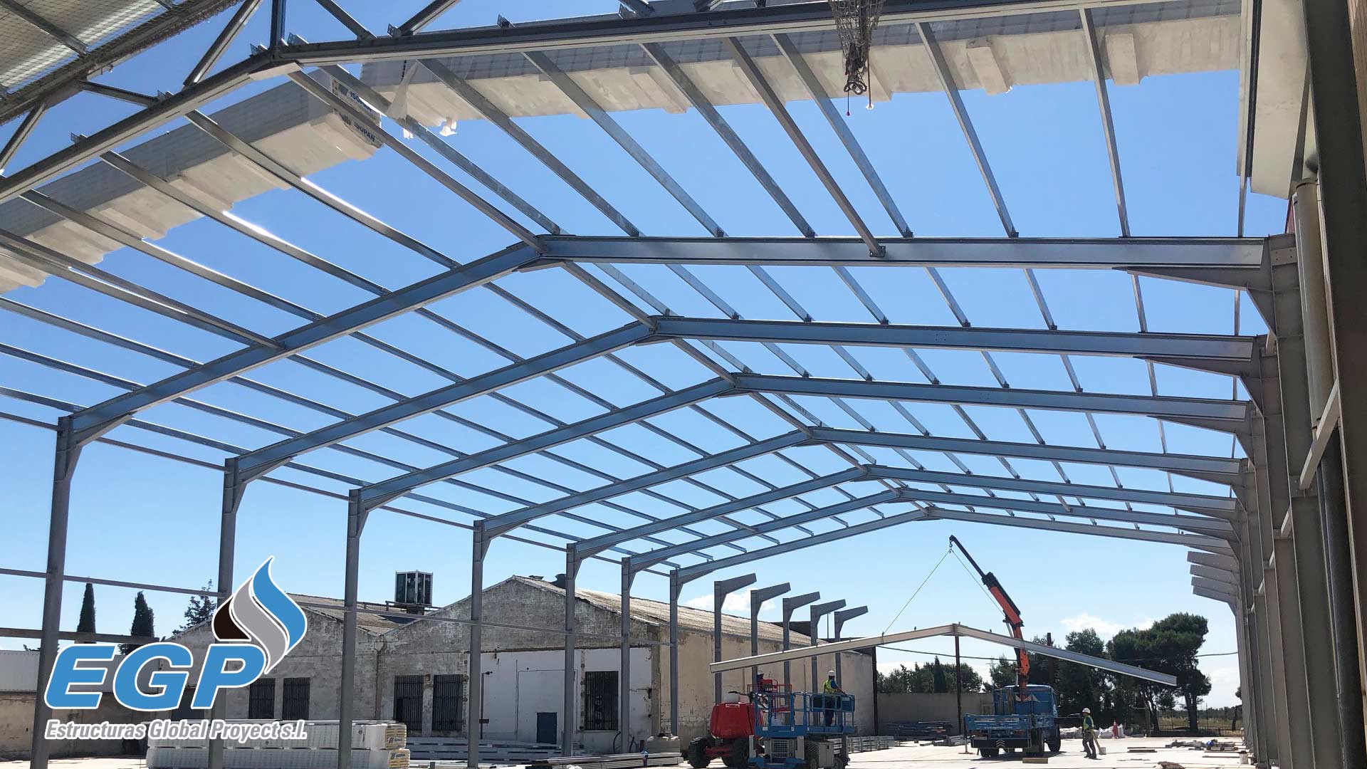 Nave modular para almacén logístico